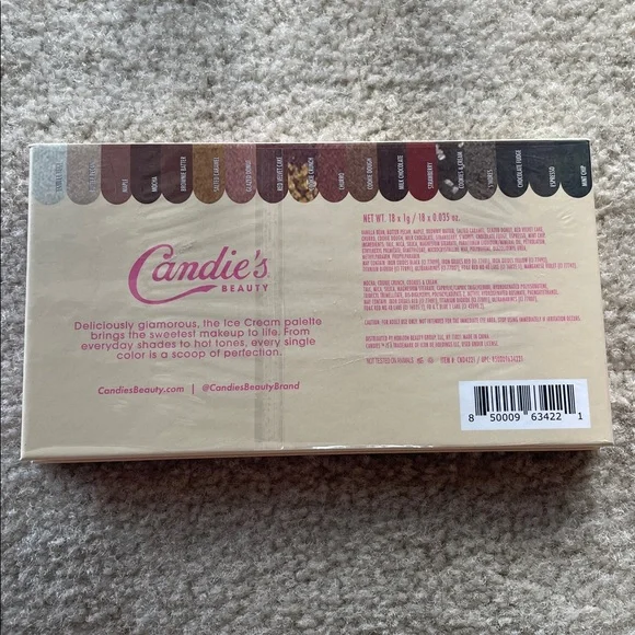 2/$20 Candie's Ice Cream Eyeshadow Palette 18 gorgeous colors! NIB - Picture 3 of 6